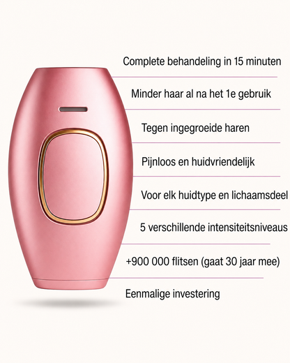 Smoothly: IPL Laser Ontharingsapparaat