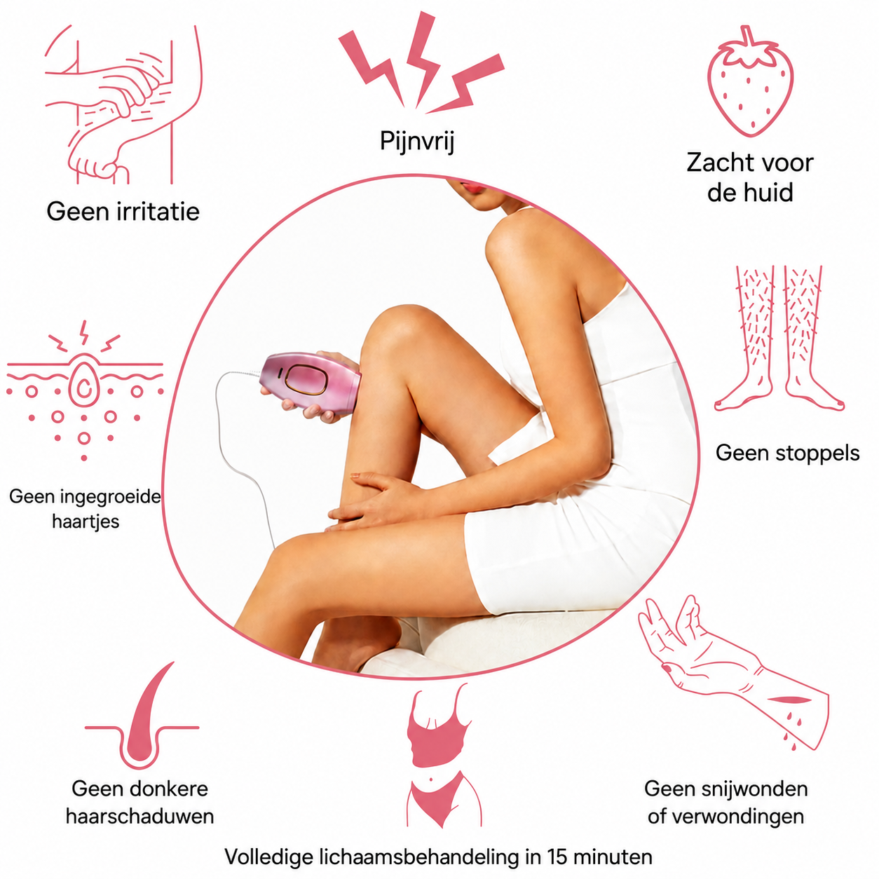 Smoothly: IPL Laser Ontharingsapparaat